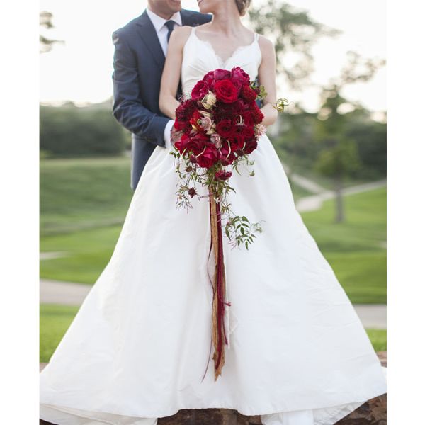 Strand Hochzeitskleid Vertraumt Romantisch In Der Karibik