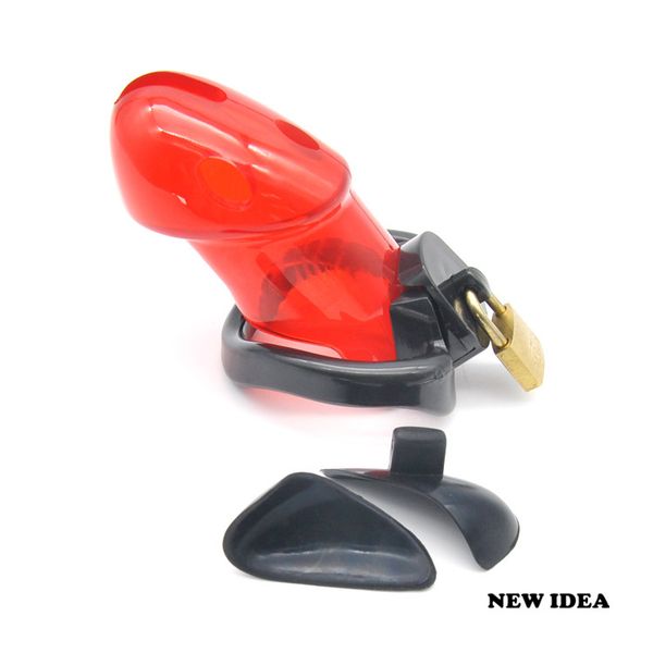 

electro a178 arrival cage locking male chastity new device polycarbonate flfbe