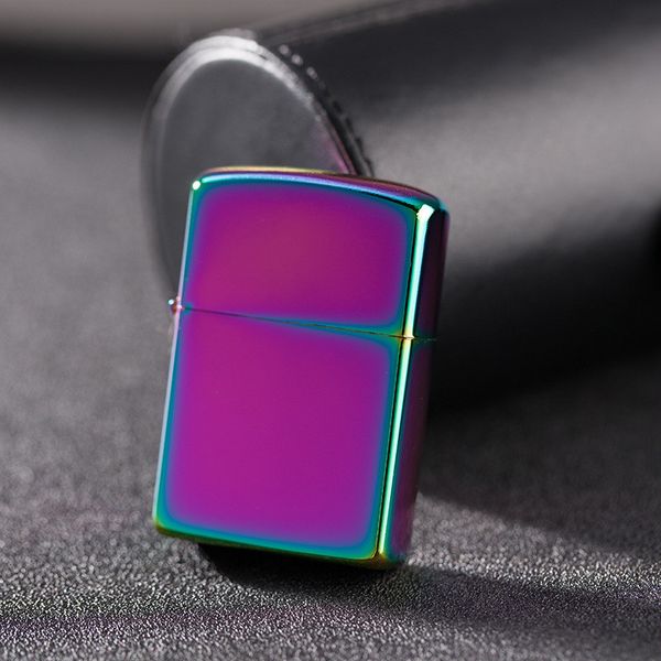 

wholesale-special mirror plate bright chrome metal kerosene lighter cigarette lighter advertising gifts lighter dhl ing