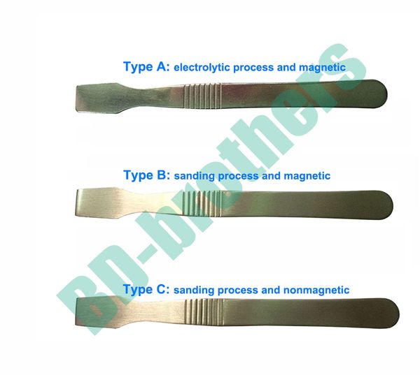 

12cm magnetic metal crowbar flat head pry tool shovel blade prying open shell tools for ipad tablet pc iphone samsung repair 2000pcs/lot