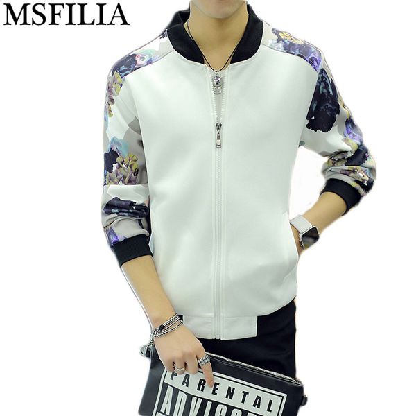 

wholesale- 2017 new brand clothing men bomber jacket hip hop patch designs slim fit pilot bomber jacket coat men jackets plus size surprem, Black;brown