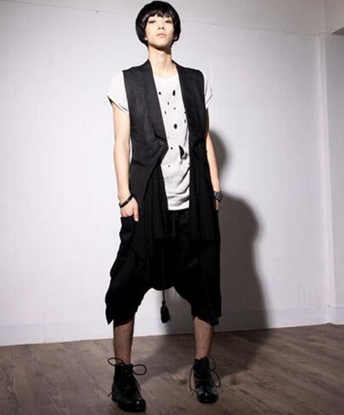 

men's leisure han edition of the new spring fashion shorts hip-hop joker character of cultivate one's morality pants / custom, White;black