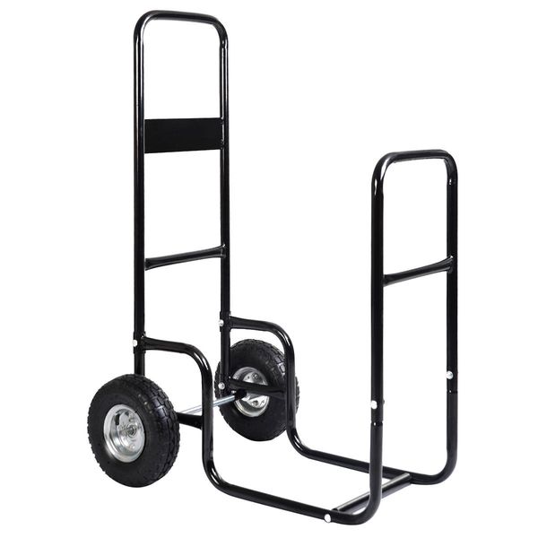 

Дрова Carrier Wood Mover тягача Пожарная Rack Caddy Cart Dolly Роллинг