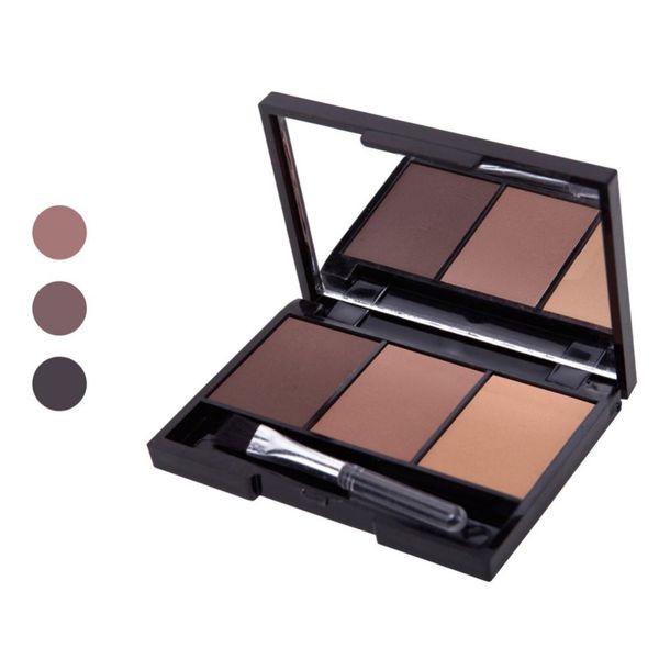 

wholesale-3 colors set women makeup eyeshadow palette eyebrow eye shadow cosmetic new ing