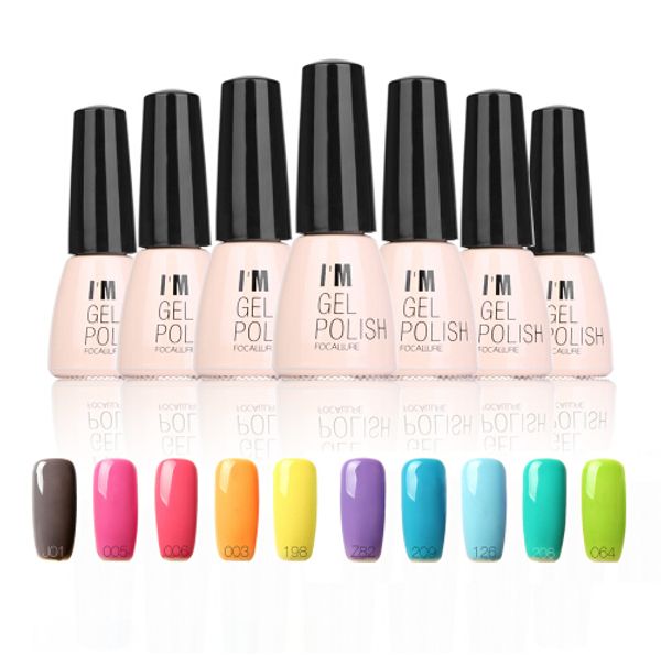 

uv nail gel base coat uv led lamp 10 pcs nail polish gel design new bright colorful 10 colors manicure tool