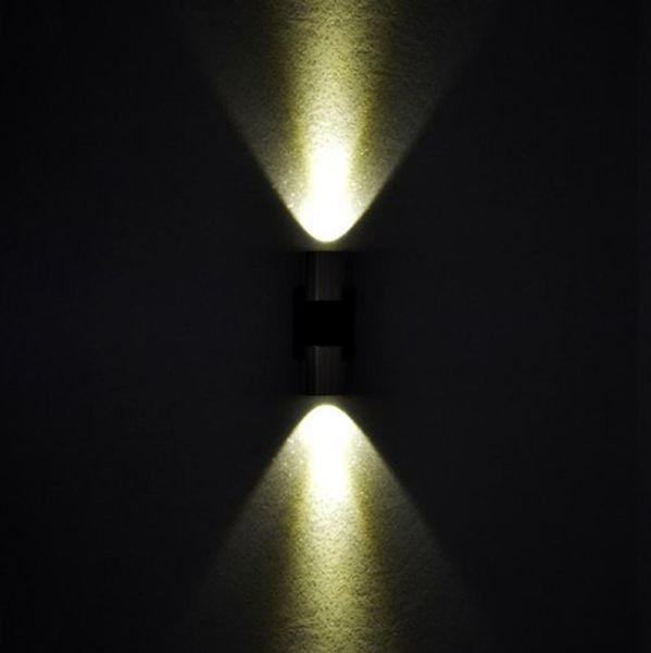 

indoor 2w led wall lamp ac110v/220v material aluminum modern sconce bedroom decorate wall light 1pcs/1lot ing