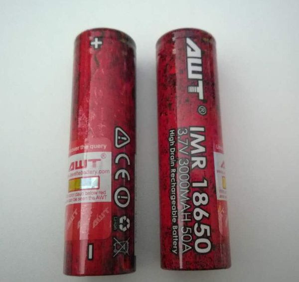 

Новая версия 3000мАч 50х 50а 18650 аккумулятор оригинальный АВТ 50А 3000мАч 3.7 В IMR с высоким потреблением литий-ионный аккумулятор перезаряжаемые