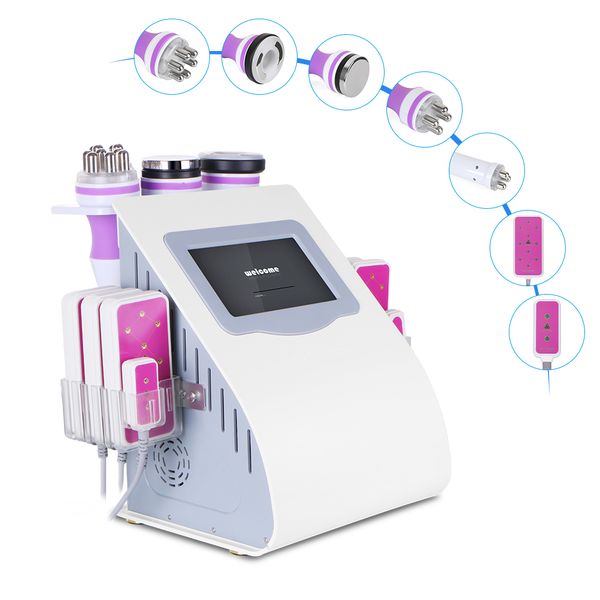 

2017 touch screen unoisetion cavitation rf radio frequency 650nm 5mw diode lipo laser body shape slimming machine