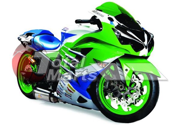 

Fairing for ninja zx14r zx14 zx1400 zzr1400 2012 2013 12 13 injection ab green f1318c