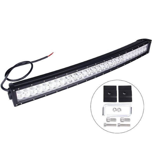 

31.5 inch 180w 4x4 rigid led curved light bar 3w x 60led ip67 6000k tractor truck offroad 4wd curved led cree light bar for jeep