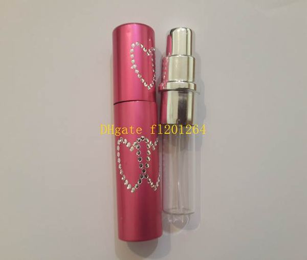 Kostenloser Versand Heißer Verkauf Dual Lover Star 5ML Nachfüllbare Parfüm Leere Flasche Spray Zerstäuber, 500 teile/los