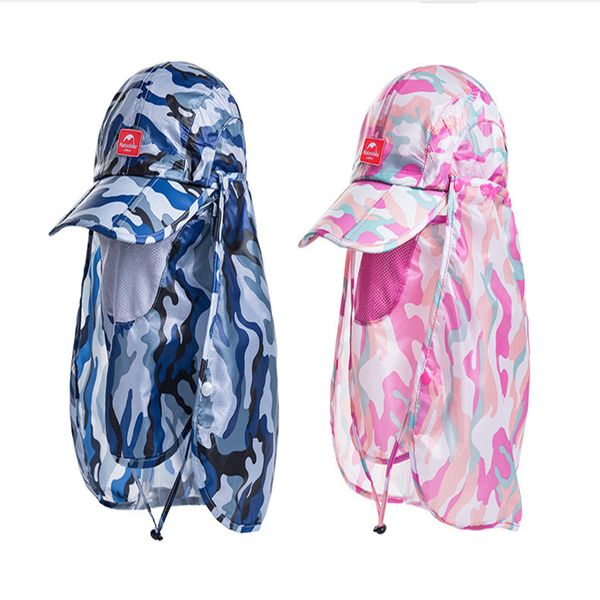 

naturehike fishing hat mosquito uv protection outdoor hiking fishing boating waterproof foldable mens hats female silicone, Black;white