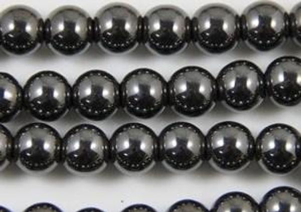 

f3522 8 мм хороший черный гематит свободные шариковые бусины шамбала выводы подходят diy браслет бусины для браслета hotsale diy выводы ювел, Black