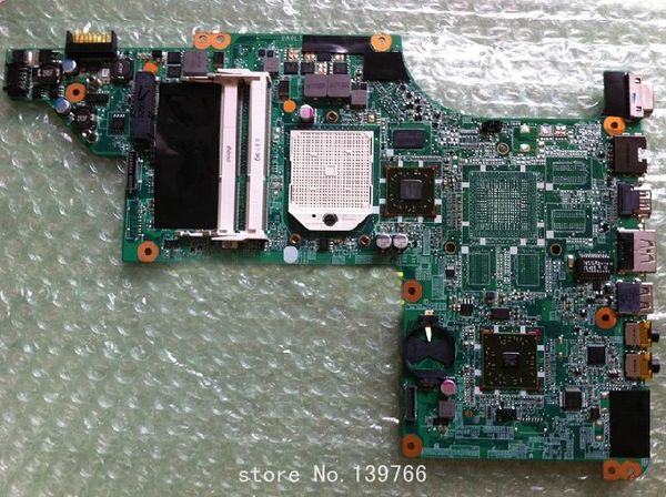 Placa 595135-001 para a placa-mãe DDR3 do portátil do pavilhão DV6 DV6Z DV6-3000 de HP com chipset de AMD