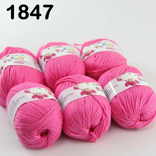 

sale lot of 6 balls x 50g cashmere silk velvet children yarn violet 18-47, Black;white