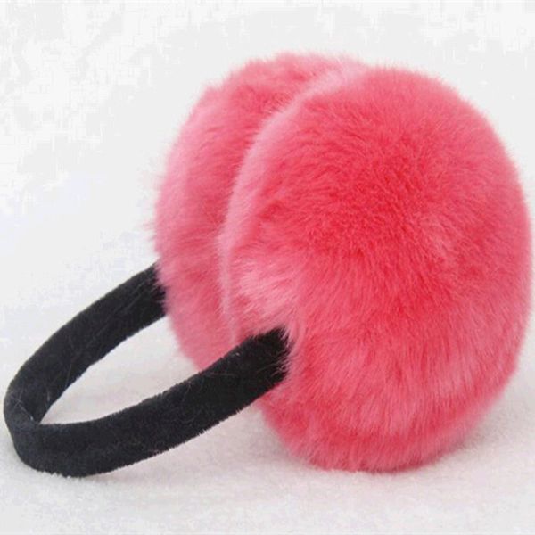 

wholesale-blending fur cold weather adult unisex earmuff with stretch frame men and women winter thermal wearing fashionable 98003, Blue;gray