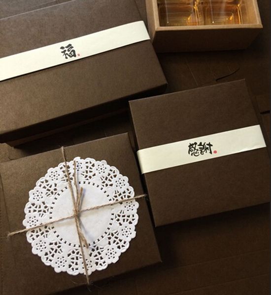 

black mooncake box egg-yolk pastry box moon cake box wholesale ,cookies box 10pcs/lot ing