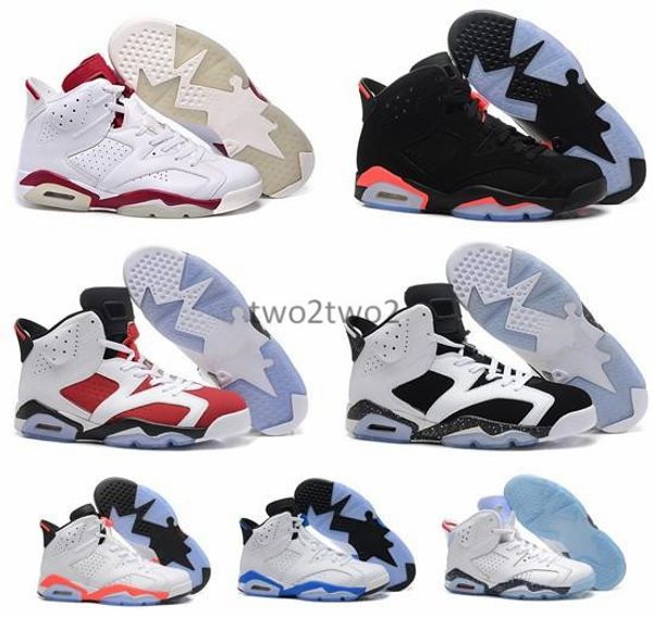 

Воздух 6 OG темно-бордовый инфракрасный Красный высокое качество человек баскетбо