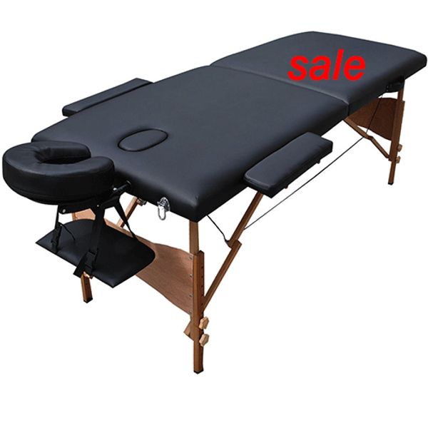 

portable massage table facial spa bed tattoo carry case black goplus 84"l ing