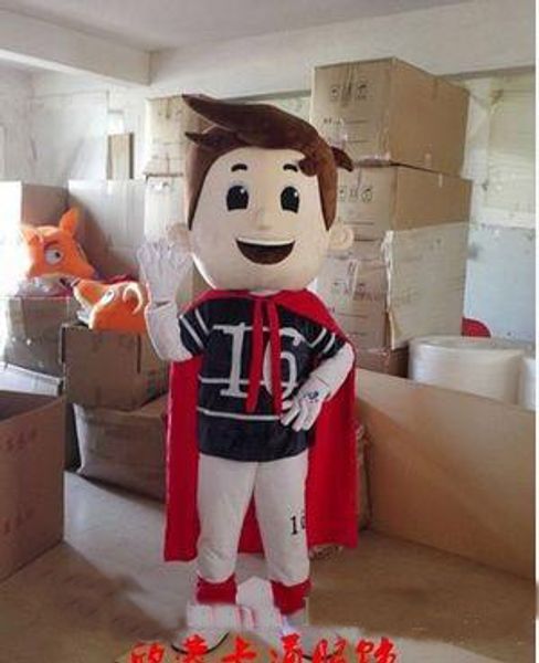 

2023 french european cup mascot victor size clothing rave funny cartoon clothing , delivery customized, Red;yellow