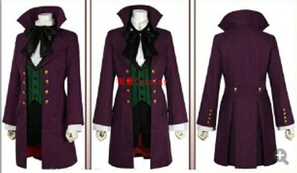 

wholesale-black butler season 2 earl alois trancy cosplay party anime cosplay costume clothes dress set full set 5/lot
