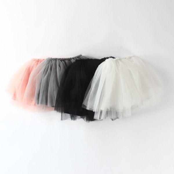 Yumuşak Bebek Kız Pettiskirts Net Peçe Etek Çocuklar Sevimli Prenses Giysi Doğum Günü Hediyesi Toddler Balo Parti Kawaii Tutu Etekler