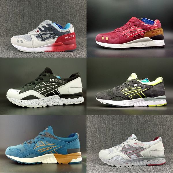 

Asics Gel-Ltye III Running Shoes New Style For Women & Men Fashion Brand Lightweight Breathable Athletic Sneakers Eur 36-44 Come With Box