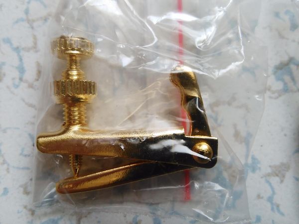 

100 шт 1/2 золотой цвет скрипка строка регуляторы скрипка части