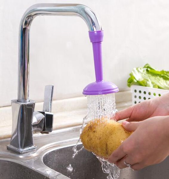 Mode Heißer Kreative Küche Wasserhahn Dusche Wasser Hippo Rotierenden Spray Leitungswasser Filter Ventil Sparen Sie Wasser Dusche Küche Bad werkzeug