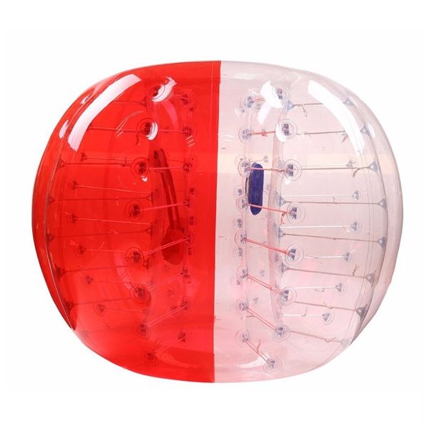 TPU Bubble Ball Soccer si adatta al corpo Zorbing Palla paraurti Vano Gonfiabili Qualità garantita 1 m 1.2 m 1.5 m 1.8 m Spedizione gratuita