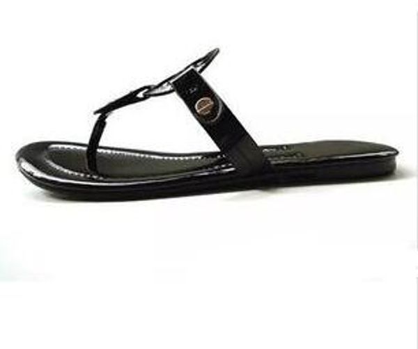 

Новый 2016 летний стиль обувь женщины сандалии мода Марка тапочки квартиры хорошее качество шлепанцы Сексуальная плоские твердые женщины сандалии размер 6-11