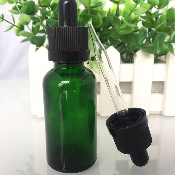 

Whole ale 800pc green 30ml gla dropper bottle with black rubber bulb dropper e ential oil gla bottle 5ml 10ml 15ml 50ml