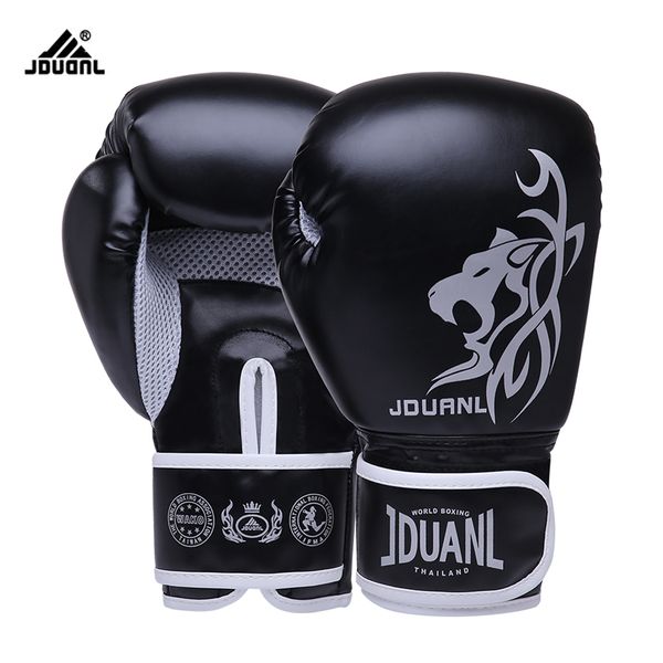 

10oz pu boxing gloves fighting sports wearable breathable for training size