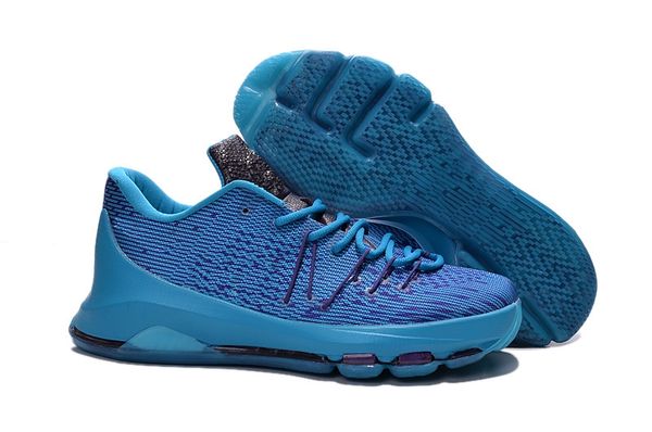 

2016 Hot sale Newest sneaker kd 8 Basketball Shoes Men Sports Shoes High Quality Men's Basketball Sports Shoes size 40-46 free shipping