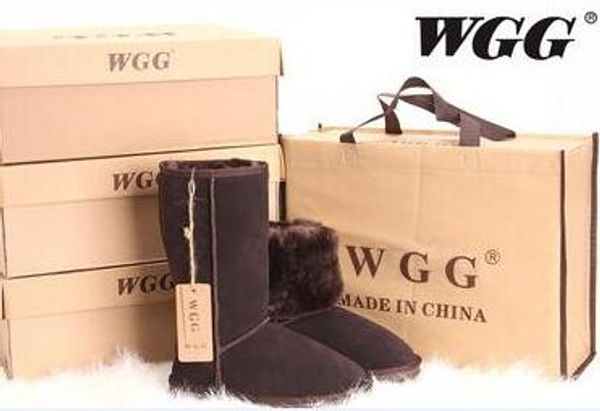 

wgg women's classic tall boots womens boots boot snow winter boots leather boot5815, Black