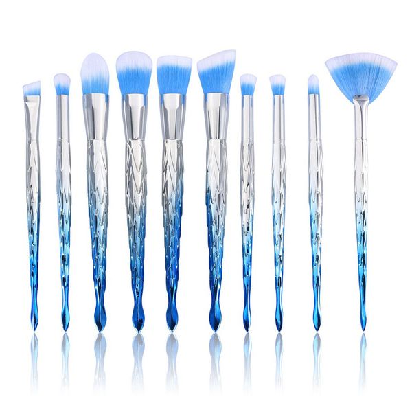 

макияж кисти набор профессиональный тени для век фонд бровей губ кисти макияж кисти набор инструментов порошок косметический