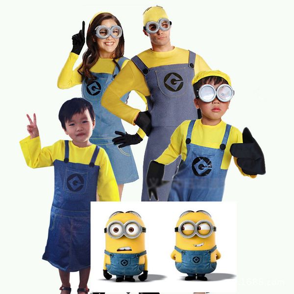 

Full et de picable me minion movie co play minion clothing child halloween carnival fancy dre co tume ok