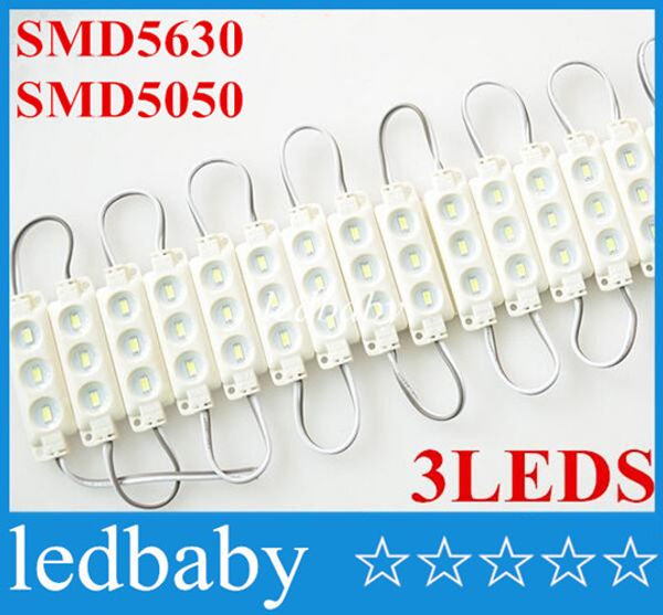 

супер яркие светодиодные модули 6500k холодный белый smd 5630 сид smd 5050 rgb светодиодные чип двойник встал на сторону защиты ip67 р г б т