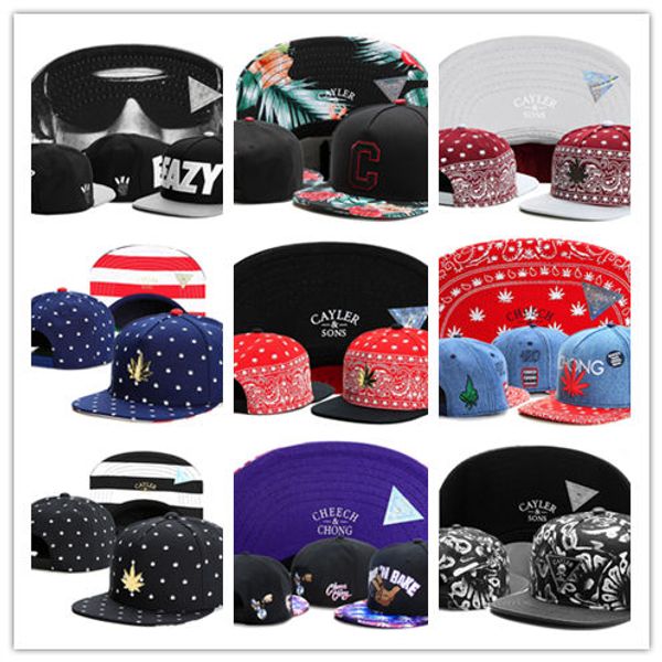 

cayler & son hats snapback caps baseball cap for men women cayler and son snapbacks sports fashion caps adjustable hip hop hat, Blue;gray