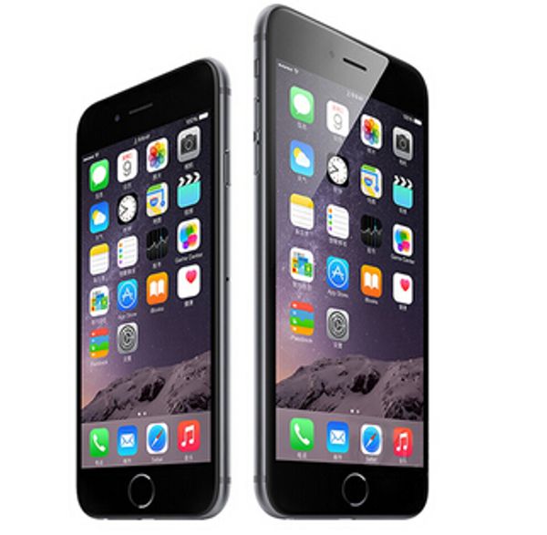 Orijinal Iphone Apple Iphone 6 parmak izi ile Unlocked Cep telefonları 4.7 4G LTE IOS 8.0 Çift Çekirdekli GPS yenilenmiş cep telefonu