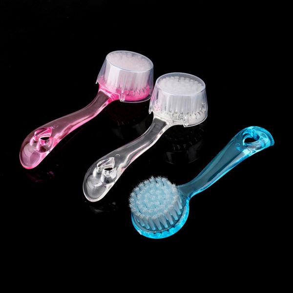 

exfoliating facial brush face care cleaning wash cap soft bristle brush scrub wholesale sale