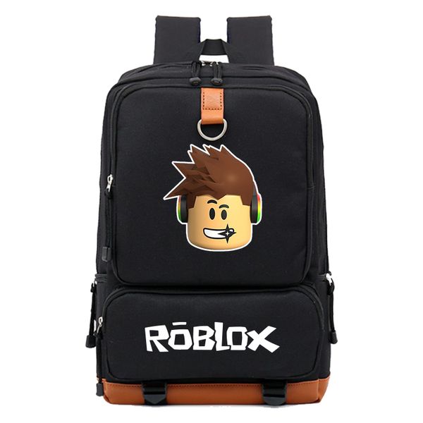 Student Men Women Girl Boy Roblox Print Schoolbag For Teenager Backpack Leisure Travel Bag Backpacks For Kids Backpack With Wheels From Kerry518 - girl and boy roblox