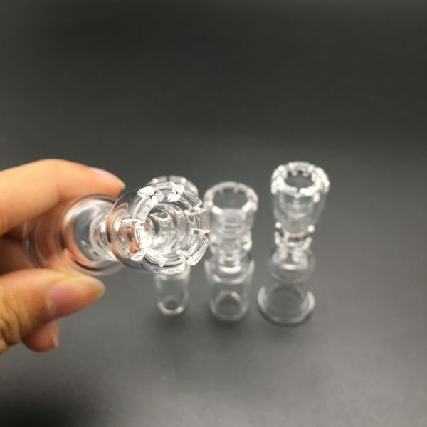 Domeless Quartz Etail Nail Banger Fumando Tigela de 18mm 14mm Junta masculina feminina para tubos de água Bongs de vidro