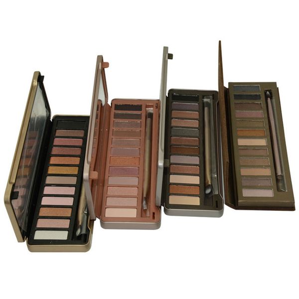 

newest Makeup Eye Shadow NUDE 12 color eyeshadow palette 15.6g High quality NUDE 1.2.3.5.6.7.8 DHL Free shipping