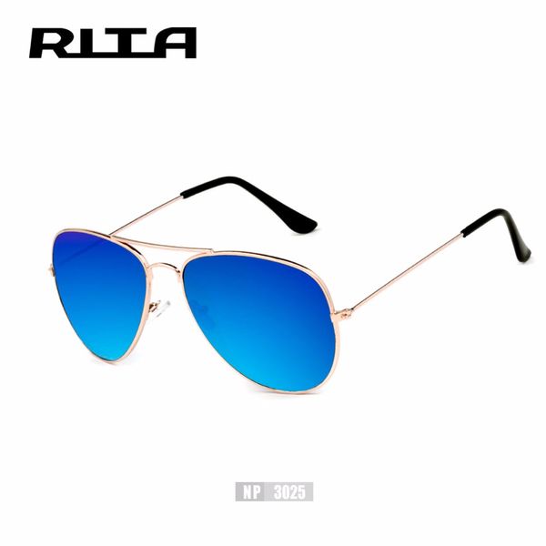 

wholesale- rita fashion brand designer polarized mirror vintage retro metal classic sun glasses men sunglasses for men 3025, White;black