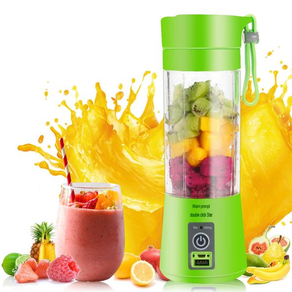 

portable usb electric fruit citrus juicer bottle handheld milkshake smoothie maker rechargeable juice blender