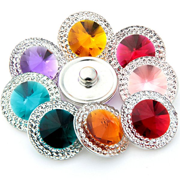 

100pcs 8colors resin 18mm button noosa ginger snap charms jewelry interchangeable jewerly charms pendants necklace 2016, Bronze;silver
