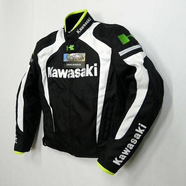 

New tyle kawa aki breathable running jacket motorcycle jacket race jacket knight off road jacket motorcycle clothing windproof k 4