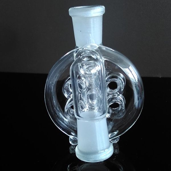 10 estilos 6 cm Vidro Bongs mini Ash Catcher 14.4mm a 18.8mm De Vidro Bong Percolator 18mm a 14mm feminino masculino para escolher