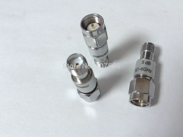 Attenuatore coassiale RF 1PCS SMA 2W maschio a femmina 5dB DC 6GHz 50ohm